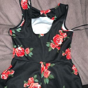 Peplum rose top